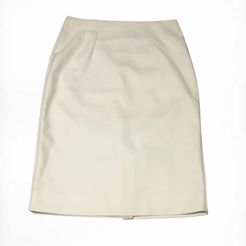 LE CHATEAU Ivory Midi Lined Pencil Skirt BNWOT